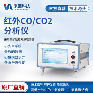 Portable Infrared Co2 Co Analyzer For Carbon Monoxide And Carbon Dioxide Detection With Digital Display And Multiple Standards - Product Image 4