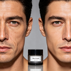 Crème visage 6 en 1 pour hommes, <span class=keywords><strong>anti</strong></span>-âge, hydratante, avec collagène, acide hyaluronique et beurre de karité - Product Image 4