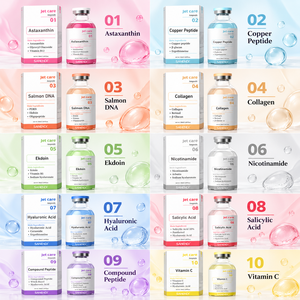 เจ็ทแคร์ แอมพูล คอลเลคชั่น 10 ชนิด เซรั่มบำรุงผิวหน้า แอมพูล 50 มล. ช่วยเติมความชุ่มชื้น ผิวกระจ่างใส เปปไทด์ ไฮยาลูรอนิคแอซิด แอสตาแซนธิน นิโคตินาไมด์ - Product Image 3