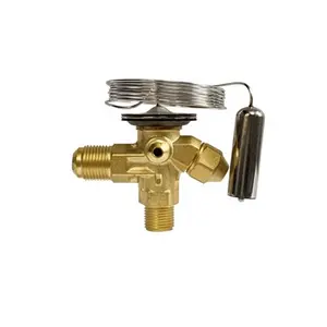 Brass Expansion Valve Spare Parts For Refrigeration Compressor Unit Expansion Valve For Condensing Unit