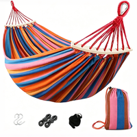 Hamac de camping Polar Everest, accessoires de camping, hamac pliable simple ou double, léger, en nylon, pour l'extérieur, avec sac de transport
