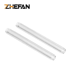 ZHEFAN Thick Double Needle Heat Shrinkable Optical Fiber Protection Sleeve With Steel Rod For Fiber Splicing