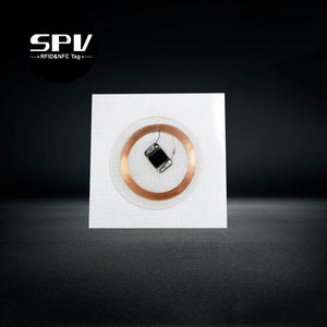 Etiqueta adhesiva RFID de 125KHz con etiqueta autoadhesiva regrabable LF EM4305 - Product Image 1