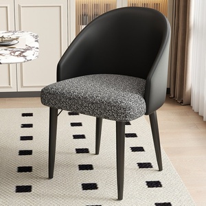 Sillas de restaurante y hotel de nuevo estilo: sillas modernas con respaldo, de aspecto sofisticado y de lujo discreto. - Product Image 1