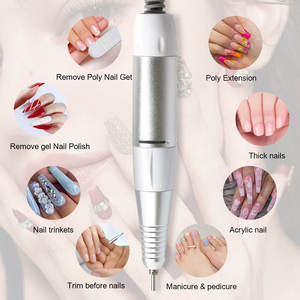 Offre Spéciale : Pièce à main pour ponceuse à ongles électrique 5 broches, moteur sans balais 40000 tr/min, accessoire ABE en plastique, outil de manucure et de beauté - Product Image 4