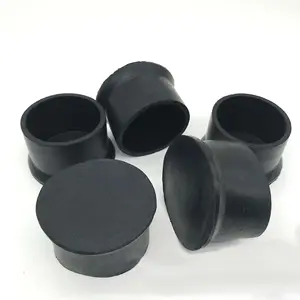 Custom Non Slip Silicone Rubber Pad Double Sided Adhesive Round Rubber Feet Pads For Chair Legs
