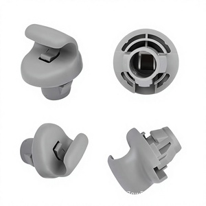 Clip de fixation pour pare-soleil, 0.5x1.2 pouces, en plastique et nylon, pour Nissan Infiniti Qashqai J10, montage sur toit - Product Image 5