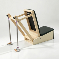 Chaise de Pilates en bois avec résistance à ressort stable, chaise bébé, équipement de gym pour l'entraînement en studio