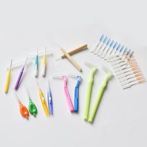 Venta al por mayor cepillos interdentales de mango largo Tepe etiqueta personalizada cepillos interdentales dentales - Product Image 2