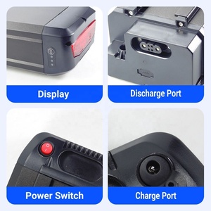 APE <span class=keywords><strong>RYDER</strong></span> A10 UTILITY 36V 48V 10.4Ah 13Ah 17.5Ah 20Ah ANCHEER Batterie de vélo électrique Samebike JG20 Batterie de vélo électrique pliable - Product Image 5