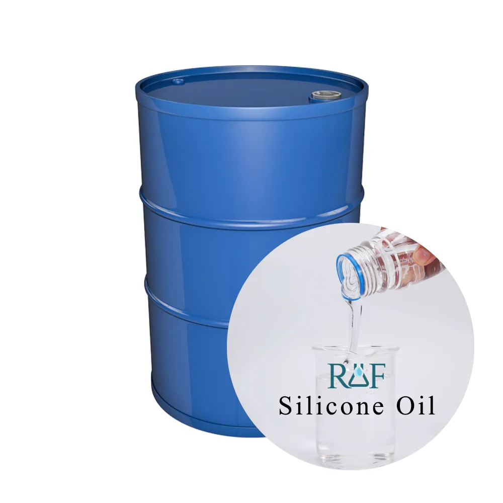 Huile de silicone à viscosité moyenne de haute qualité polydiméthylsiloxanes (pdms) fluide de silicone