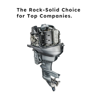 Moteur hors-bord diesel 4 temps turbocompressé Neander Dtorque 50HP pour bateau de sauvetage - Nouvelles performances stables