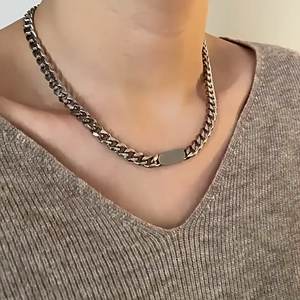 Tendencia <span class=keywords><strong>2025</strong></span> collar de acero inoxidable pulsera mujer conjunto de joyería nupcial India para boda - Product Image 2