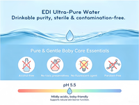 Lingettes humides pour bébé Nature Hug, formule douce inspirée des plantes, hypoallergéniques, pour le soin des mains, du visage et du bas du dos du bébé
