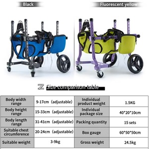 Chariot <span class=keywords><strong>de</strong></span> Mobilité Premium pour Animaux <span class=keywords><strong>de</strong></span> Compagnie, Fauteuil Roulant Professionnel <span class=keywords><strong>de</strong></span> Rééducation pour Chiens Handicapés, pour Chiens Paralysés <span class=keywords><strong>de</strong></span> Petite et <span class=keywords><strong>Moyenne</strong></span> <span class=keywords><strong>Taille</strong></span> - Product Image 4