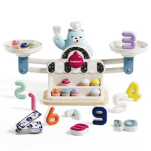 Bilancia Giocattolo in Plastica Tebaoer Little Bear con Numeri e Denaro, Gioco Educativo per Bambini dai 4 ai 6 Anni - Product Image 5