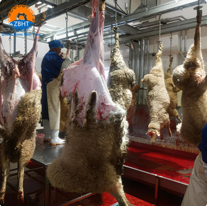 Solution clé en main pour l'abattage halal des moutons, abattoir de chèvres, ligne de traitement de la viande de carcasses, équipement d'abattage d'<span class=keywords><strong>agneaux</strong></span>, machine d'abattage - Product Image 2