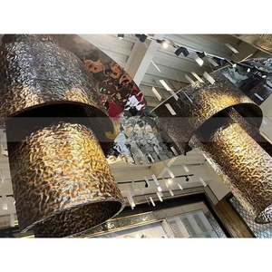 ANN1948 Nuevo y Popular Panel Decorativo de Acero Inoxidable 304 ASTM con Relieve Ondulado para Decoración de Interiores, Techos y KTV - Product Image 3