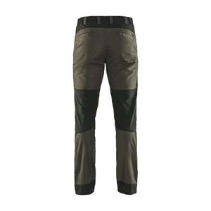 BLAKLADER - 145618454599C54 Pantalon de service avec stretch Vert olive foncé/Noir-PANTALON DE TRAVAIL EAN 7330509650981 - Product Image 2
