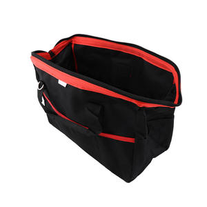 Sac de transport pour électricien homme, rouge, avec fermeture éclair, multifonction, portable, avec poignée supérieure - Product Image 2