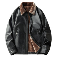 Blouson Bomber Réversible en Velours Lapin pour Homme – Nouvelle Collection Automne Hiver – Col Carré Tricoté Chic Décontracté avec Fermeture Éclair