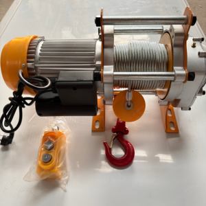 Ağır Hizmet Tipi 220V Alüminyum Gövdeli Elektrikli Vinç, Arazi Kamyonu Treyleri <span class=keywords><strong>ATV</strong></span> UTV Çekme İşleri için Su Geçirmez - Product Image 1