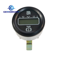 Manómetro Digital Genhorizon 35B0075 0-1.0MPa, 56mm de Diámetro, Instrumento LCD para el Tablero de Instrumentos, para Piezas de Cargadoras de Ruedas Serie 50