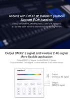 Contrôleur sans fil RF 2.4G RGBW DMX512 Master 4 canaux