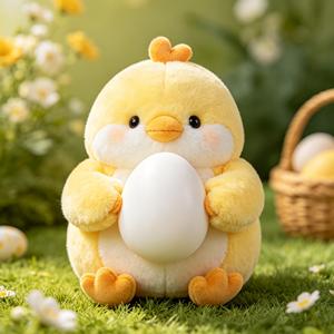 Peluche <span class=keywords><strong>de</strong></span> Pollo Pequeño con <span class=keywords><strong>Huevo</strong></span>, Juguete <span class=keywords><strong>de</strong></span> Peluche Personalizado para Regalos Corporativos, Peluche para Actividades, Venta al por Mayor - Product Image 6