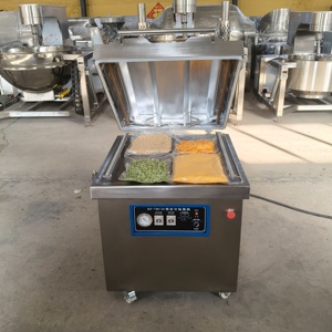 Macchina per il Confezionamento <span class=keywords><strong>Sottovuoto</strong></span> Commerciale a Camera Singola in Acciaio Inox per Carne, Frutti di Mare e Formaggi - Product Image 1