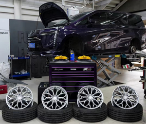 ชุดล้อฟอร์จ FSB 2 ชิ้น รุ่น T6061 ขอบลึก ขัดเงา ขนาด 17-22 นิ้ว 5x112 5x114.3 5x120 ผลิตจากอะลูมิเนียม สำหรับรถยนต์ Gran Coupe - Product Image 4