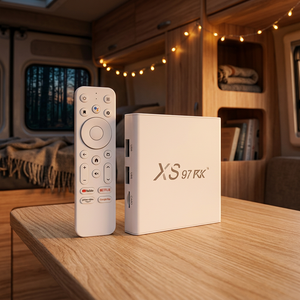 กล่องสตรีมมิ่งแอนดรอยด์14นิ้ว4K อัลตร้า HD BT รีโมทคอนโทรลเสียงรองรับ WiFi 6 - Product Image 1