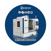 Fresadoras Cnc XH7126 Servicios de mecanizado Fresado Cnc Fresadora Cnc pequeña con precio competitivo Sistema de control GSK