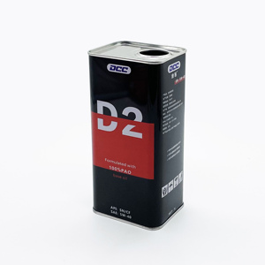 OEM/ODM Lata de Metal Rectangular Cuadrada de 1L para Lubricante, Vacía, con Tapa e Impresión Offset - Product Image 2
