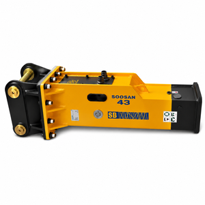 Para SB43 Nuevo martillo hidráulico tipo caja para construcción, cincel, motor, bomba, cojinete, minería, 6-9 TON - Product Image 1