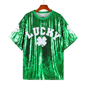 Robe ajustée sportive personnalisée en gros, à sequins, col rond, en polyester tricoté, imprimé numérique, respirante, motif lettres, pour l'été - Product Image 1