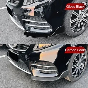 Para V-Class W447 V260 AMG Line 2016-2020, Cubierta de Spoiler para Parachoques Delantero, Kit de Carrocería con Contorno de Pala Delantera - Product Image 2