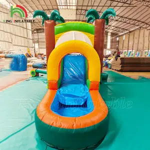 Aufblasbare Bouncy Jumping Castle Combo Home Gebraucht Indoor & Outdoor Air Inflat Bouncer Jump Bounce House mit Gebläse für Kinder