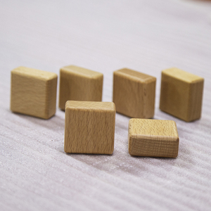 Customizável infantil de madeira DIY geométrica <span class=keywords><strong>Building</strong></span> <span class=keywords><strong>Blocks</strong></span> Beech Puzzles-Grande quantidade desconto para decorações de Natal - Product Image 2
