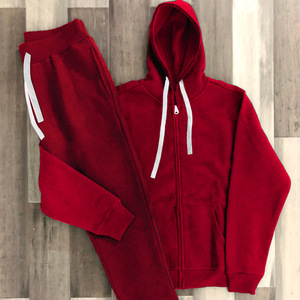 Herren Sweatshirt Reißverschluss-Hoodie Jogginghose Blanko Maßgeschneiderte Trainingsanzüge Frühling für Herren Jogginganzüge Trainingsbekleidung - Product Image 4