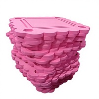 Table de Mahjong Flottante de Luxe en EVA avec Rainures Intégrées pour Divertissement, Soirées Poker, Tuiles Personnalisables, Pieds en Acier Inoxydable, Portable