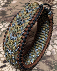 Collar de perro <span class=keywords><strong>Pride</strong></span>, diseño de patrón elegante, hebilla de liberación rápida, cuerda de fibra de Paracord suave, Collar ajustable para mascotas personalizado - Product Image 1