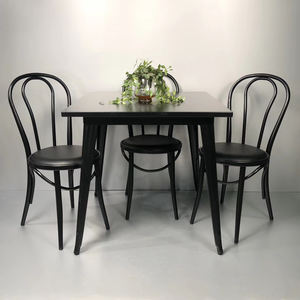 <span class=keywords><strong>เก้าอี้</strong></span>คาเฟ่สแต็คโลหะสีดำสไตล์วินเทจสำหรับงานแต่งงานห้องรับประทานอาหาร<span class=keywords><strong>ร้าน</strong></span>กาแฟ - Product Image 1