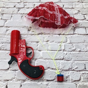 Pistola de Juguete de Paracaídas de Plástico para Niños, Operación Manual, Color Rojo, 8-13 Años, Unisex - Product Image 2