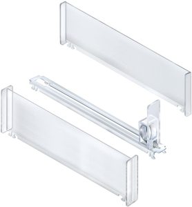 Empujador de estante de supermercado y sistema divisor Empujador de estante Trabajo de riel con empujador - Product Image 1