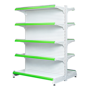 Rak <span class=keywords><strong>Display</strong></span> Belanja Logam, Rak Kustom Gondola Logam Kustom, Rak Toko Ritel - Product Image 2