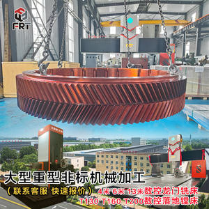 Fabricant CNC de Luoyang : Engrenages annulaires segmentés robustes, Engrenages annulaires à chevrons, Engrenages annulaires à grands modules pour machines de fraisage - Product Image 2