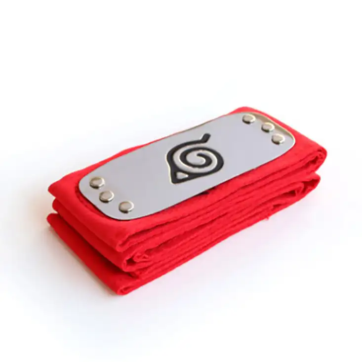 गर्म बेच मोबाइल फोनों के गहने स्टेनलेस स्टील प्रशंसकों Cosplay के लिए नारुतो हेडबैंड सामान