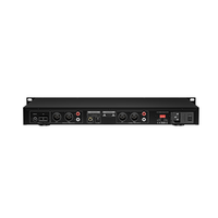 Amplificateur audio numérique professionnel USB SD FM MP3 avec coque métallique, design 1U, mono, 2 canaux, portable et durable