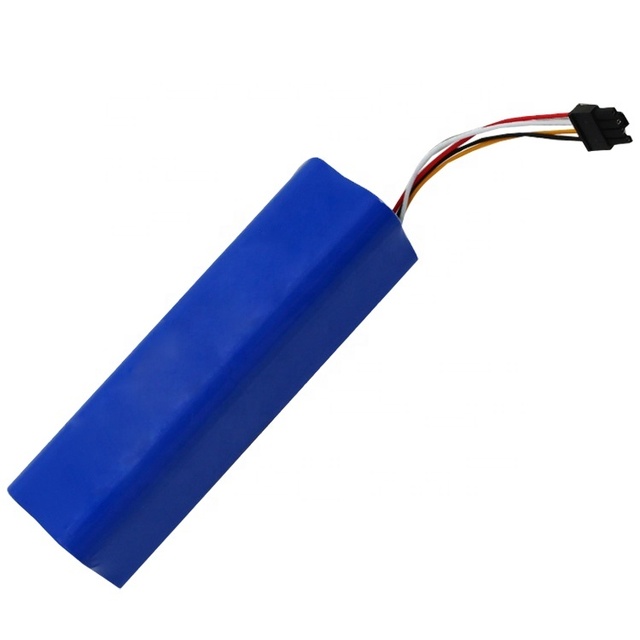 18650 Lithium Ion Batteries 14.4V 5200mAh 5100mAh Rechargeable 4s2p 18650 Battery Pack for Robotic Vacuum Cleaner